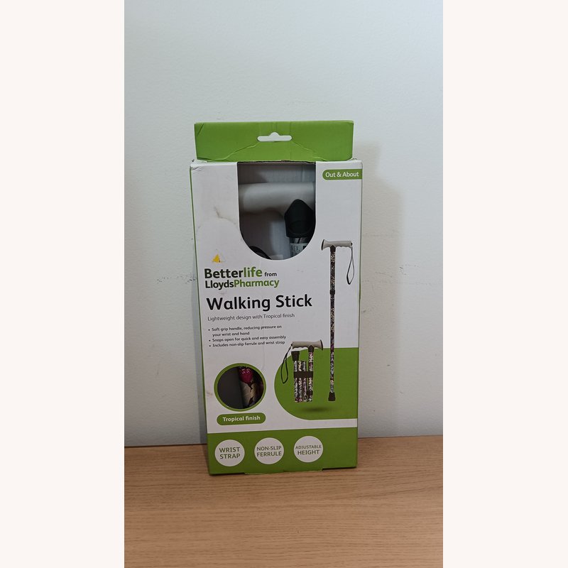 Betterlife Lloyds Pharmacy Walking Stick – Tropical Design – NEW