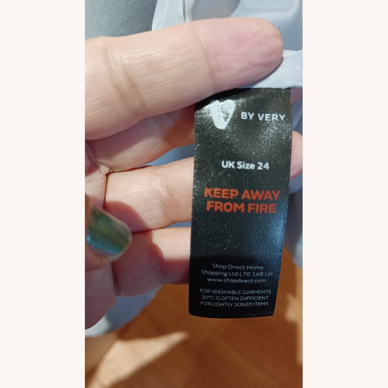 By Very Women’s Long Coat – Size 24 – Blue – Very Good Condition (VGC) - Image 6