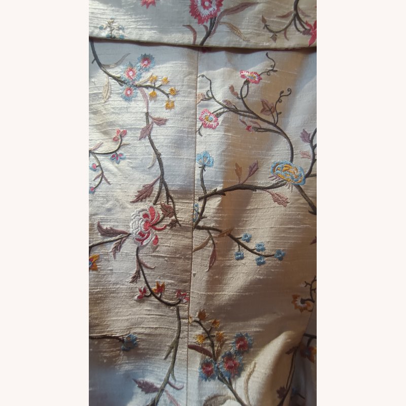 Paule Vasseur “Aurore” Silk Floral Dress & Jacket Set – Size 40 – Very Good Condition (VGC) - Image 11