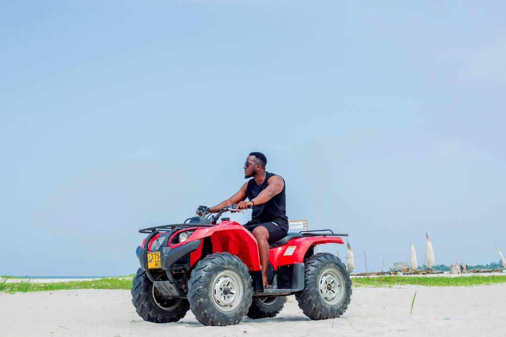 Quad biking