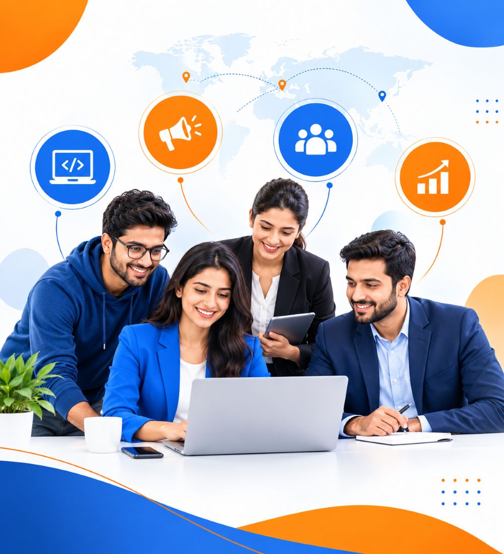 Experts and clients collaborating